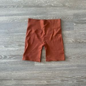 Gilly Hicks Seamless Ribbed Bike Shorts